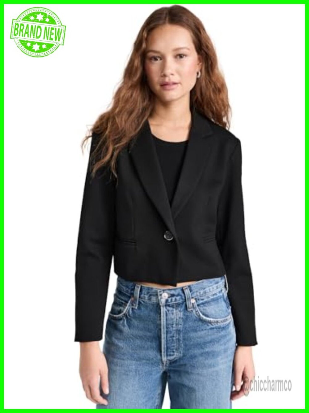 Velvet Graham Spencer Anya Ponti Blazer Mid-weight Stretch Suiting Notch Collar